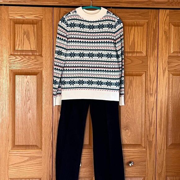TALBOTS - Fair Isle Mockneck Pullover -- NEW with Tag - Picture 12 of 12